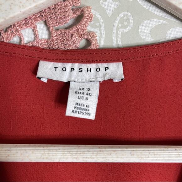 5/$30 TopShop Tiffany Knot Quarter Sleeve Mini Dress - Picture 6 of 7